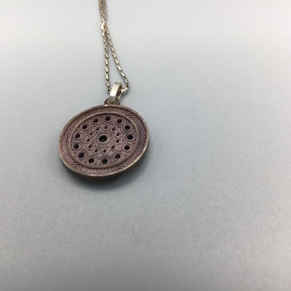 Sterling Silver Semi-Precious Necklace Xmas NWOT - Picture 6 of 6